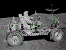 Rover na Msící pi misi Apollo 15.