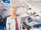 Generln editelka Aircraft Industries Ilona Plkov.