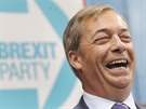Jedna z hlavních tváí brexitu, europoslanec Nigel Farage (12. dubna 2019)
