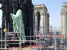 Katedrála Notre-Dame procházela ped vypuknutím poáru rekonstrukcí