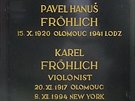 Karel Fröhlich strávil zbytek ivota po druhé svtové válce v USA, náhrobek má...