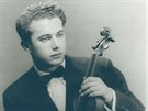Fotografie olomouckého houslisty Karla Fröhlicha z mládí.