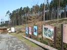 Fotografie jednoho z mst olomouck zoologick zahrady na Svatm Kopeku pot,...