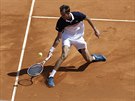 Ruský tenista Daniil Medvedv ve tvrtfinále turnaje v Monte Carlu