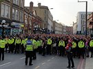 Slávistití fanouci se vydali Londýnem na stadion Chelsea