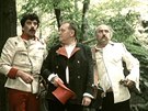Petr epek, Rudolf Hruínský a Josef Somr v pohádce Ti veteráni (1983)