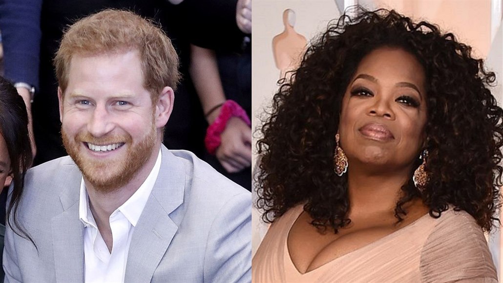 Princ Harry fušuje do filmování. S Oprah chystá seriál o duševním zdraví