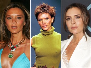 Bývalá členka skupiny Spice Girls a současná módní ikona Victoria Beckhamová...