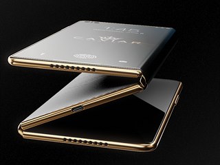 Designový koncept skládacího iPhonu od ruské společnosti Caviar