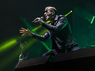 Koncert kapely Hollywood Undead v pražské Tipsport Areně (18. dubna 2019)