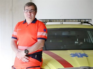 Inspektor provozu jihomoravské záchranky Daniel Bartošek vyzdvihuje, že při...