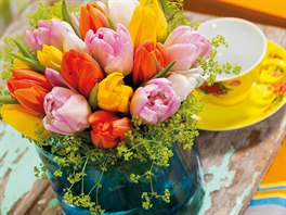 Pokud milujete barvy, nebojte se veselé až divoké barevnosti květin, nádobí,...