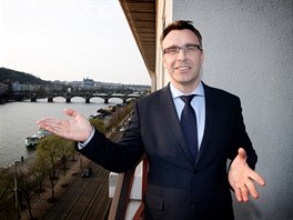 Vladimír Kremlík, nový ministr dopravy. V úřadu nahradil Dana Ťoka. (10. dubna...