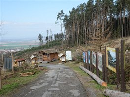 Fotografie jednoho z míst olomoucké zoologické zahrady na Svatém Kopeku poté,...