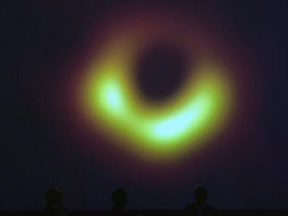 Vědci ukázali první snímek černé díry. Využili teleskop velikosti Země (10....