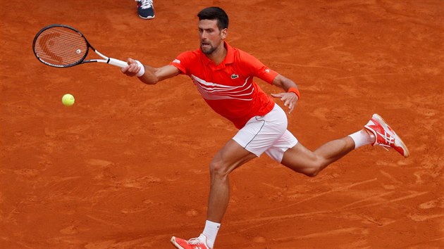 Novak Djokovi na turnaji v Monte Carlu.