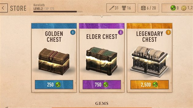 Mobiln hra Elder Scrolls Blades