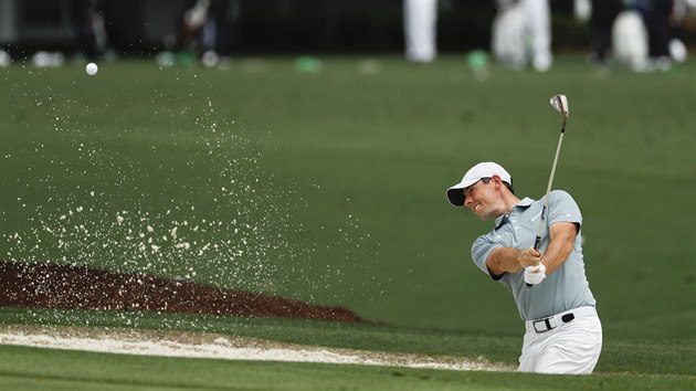 Rory McIlroy pi trninku na hiti v August ped zatkem Masters.