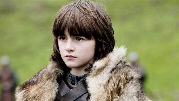 Isaac Hempstead Wright jako Bran Stark v seriálu Hra o trůny (2011)