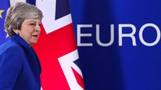 Theresa Mayová na unijním summitu v Bruselu. (11. dubna 2019)