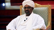 Súdánský prezident Umar Bašír (5. dubna 2019)