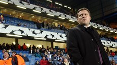 ROK 2003. Ji�í Kotrba coby trenér pra�ské Sparty p�ed utkáním Ligy mistr� proti...