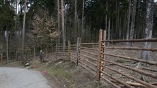 Fotografie jednoho z míst olomoucké zoologické zahrady na Svatém Kopeku...