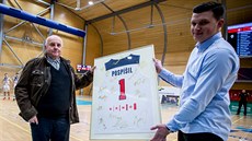 Brnnský klub ocenil slavného trenéra Miroslava Pospíila.