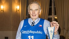 Jiří Zedníček na oslavě 50 let od triumfu Slavie VŠ Praha v Poháru vítězů pohárů