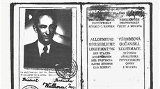 Po útku z koncentraního tábora si Vítzslav Lederer obstaral falený prkaz...