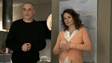 Lukáš Vaculík a Markéta Hrubešová v seriálu Temný kraj 2 (2019)