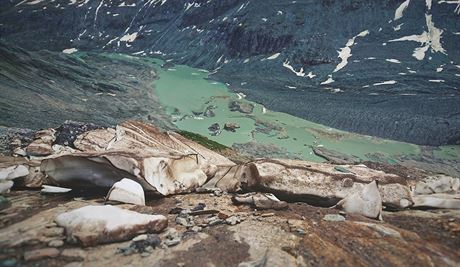Karolna Hornov na vesp v Alpch: Grossglockner