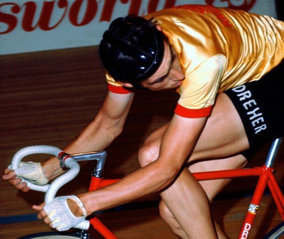 Belgický cyklista Patrick Sercu na snímku ze sedmdesátých let.