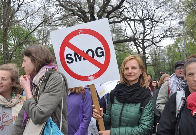 Protest proti hndouhelnému dolu Turów (28. dubna 2019)