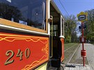 V prask Stromovce funguje nov zastvka historick tramvajov linky slo 41...