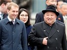Severokorejský diktátor Kim ong-un dorazil do Vladivostoku na východ Ruska....