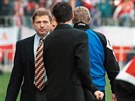 Trenér fotbalové Sparty Zdenk asný. (30. bezna 1998)