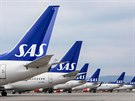 Piloti skandinávské letecké spolenosti SAS zahájili stávku. (26. dubna 2019)