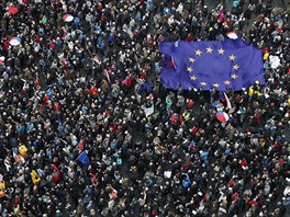 Protest proti jmenování Marie Beneové ministryní spravedlnosti (29. 4. 2019)