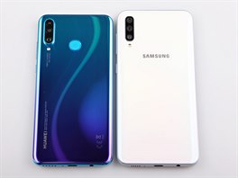 Huawei P30 Lite a Samsung Galaxy A50