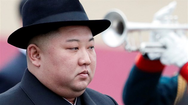 Severokorejský diktátor Kim Čong-un dorazil do Vladivostoku na východě Ruska. (24. dubna 2019)