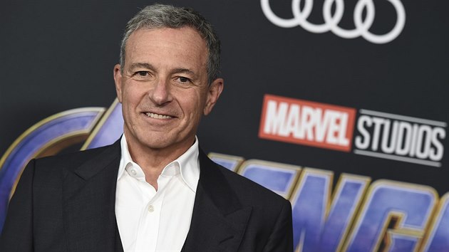 f spolenosti Disney Bob Iger na premie blockbusteru Avengers: Endgame v Los Angeles (22. dubna 2019)