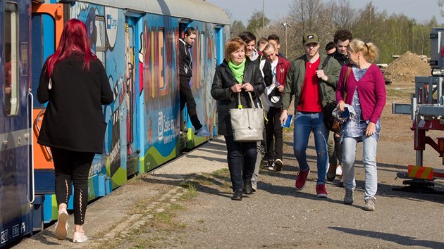 Na hlavn vlakov ndra v Liberci pijel Preventivn vlak.