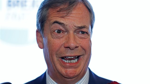 Nigel Farage (23. dubna 2019)