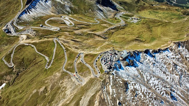 Karolna Hornov na vesp v Alpch: Grossglockner