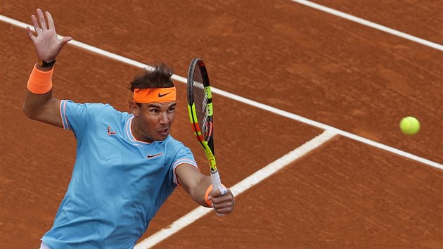 Rafael Nadal na turnaji v Barcelon