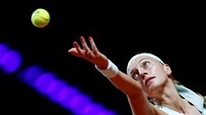 Petra Kvitová ve finále antukového turnaje ve Stuttgartu.
