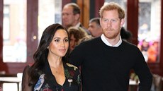 Prince Harry a vévodkyn� Meghan na za�átku února 2019 nav�tívili organizaci...
