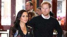 Prince Harry a vévodkyn Meghan na zaátku února 2019 navtívili organizaci...