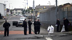 Severoirská policie vyetuje smrt novináky Lyry McKeeové bhem nepokoj v...
